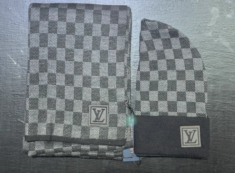 Louis Vuitton Combo bufanda + gorro de lana Louis Vuitton — Accesorios