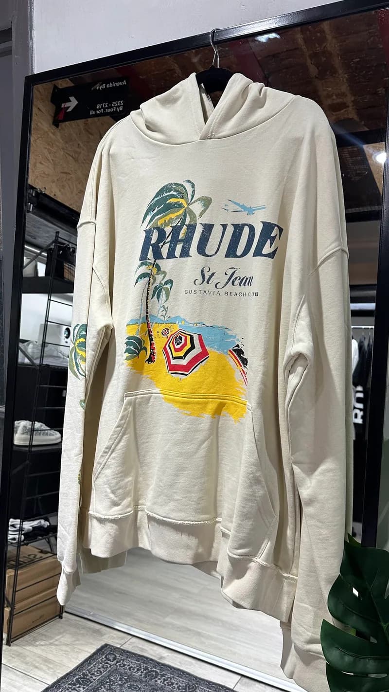 Rhude Buzo Rhude crema — Buzos
